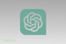 Logo von ChatGPT auf grünem Hintergrund